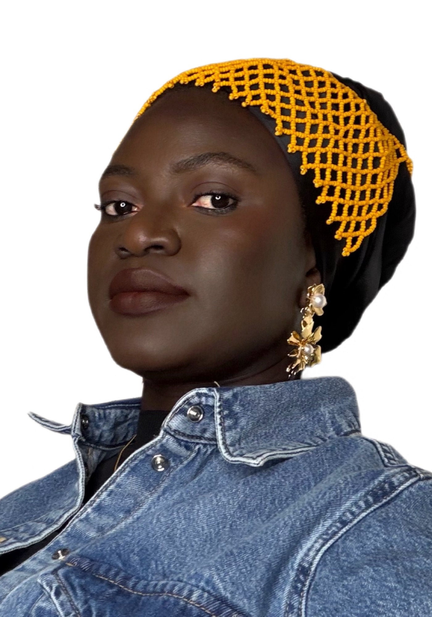 Black 22mm Mulberry Silk Scarf — Signature Edition